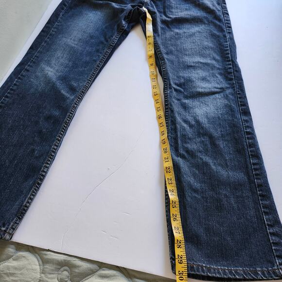 Levi's 527 Men's Slim Boot Cut Jeans Size 34 x 30 - Picture 8 of 9